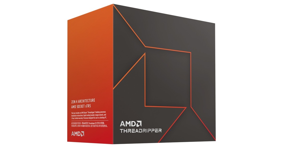 Amd Ryzen Threadripper X Prozessor Boxed Version