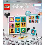 LEGO 43221 Disney 100 Jahre Disney Zeichentrickikonen, Konstruktionsspielzeug 