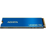 ADATA LEGEND 700 2 TB, SSD blau/gold, PCIe 3.0 x4, NVMe 1.3, M.2 2280