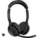 Jabra Evolve2 55, Headset schwarz, Stereo, UC, USB-C, Link380c