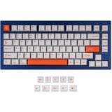 Keychron OEM Dye-Sub PBT Keycap-Set - Orange, Tastenkappe weiß/orange, für Q1/Q2/K2, US-Layout (ANSI)