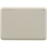 Toshiba Canvio Advance 2 TB, Externe Festplatte beige, Micro-USB-B 3.2 Gen 1 (5 Gbit/s)