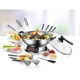 Unold Asia-Fondue 48746 edelstahl/schwarz, 1.950 Watt