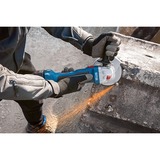 Bosch Akku-Winkelschleifer GWS 18V-7 Professional, Set blau/schwarz, 2x Li-Ionen Akku 4,0Ah, L-BOXX