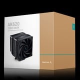 DeepCool AK620 Zero Dark, CPU-Kühler schwarz, 120 mm