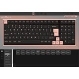 Keychron K4 Pro, Gaming-Tastatur schwarz/blaugrau, DE-Layout, Keychron K Pro Brown, Hot-Swap, RGB