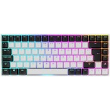 Sharkoon SKILLER SGK50 S3, Gaming-Tastatur weiß, PT-Layout, Gateron Yellow