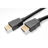 goobay High-Speed-HDMI Kabel mit Ethernet schwarz, 7,5 Meter