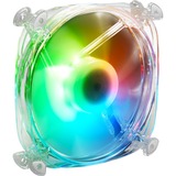 Sharkoon SHARK Disc RGB Fan, Gehäuselüfter transparent, 120 mm