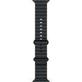 Apple 49 mm Ocean Armband, Uhrenarmband schwarz