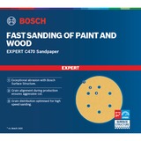 Bosch Expert C470 Schleifblatt, Ø 150mm, K320 5 Stück, für Exzenterschleifer