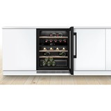 Bosch KUW21AHG0 Serie 6, Weinkühlschrank schwarz, 2 Temperaturzonen