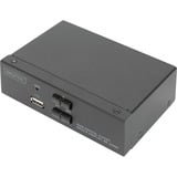 Digitus KVM Switch 2 Port, KVM-Switch schwarz