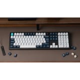 Keychron Q6 Max, Gaming-Tastatur schwarz/mehrfarbig, DE-Layout, Gateron Jupiter Red, Hot-Swap, Aluminiumrahmen, RGB