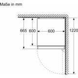 Siemens KG39NAXCF iQ500, Kühl-/Gefrierkombination edelstahl (dunkel)/dunkelgrau