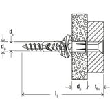 fischer Universaldübel UX 5x30 R hellgrau, 100 Stück