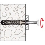 fischer Universaldübel UX 5x30 R hellgrau, 100 Stück