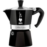 Bialetti Moka Express, Espressomaschine schwarz, 1 Tasse