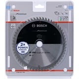 Bosch Kreissägeblatt Standard for Aluminium, Ø 184mm, 56Z Bohrung 20mm, für Akku-Handkreissägen