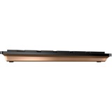 CHERRY DW 9100 SLIM, Desktop-Set schwarz/bronze, FR-Layout, Cherry SX-Scherentechnologie