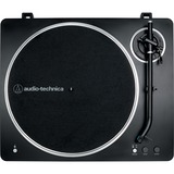 Audio-Technica AT-LP70XBTBS, Plattenspieler schwarz/silber, Integrierter Phono-Vorverstärker, Bluetooth, Vollautomat, Riemenantrieb