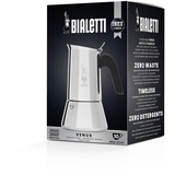 Bialetti Venus, Espressomaschine silber, 10 Tassen