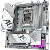 GIGABYTE B850M AORUS ELITE WIFI6E ICE, Mainboard silber/weiß