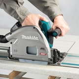 Makita Akku-Tauchsäge SP001GZ03 XGT, 40Volt, Handkreissäge blau/schwarz, ohne Akku und Ladegerät, MAKPAC