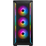 SilverStone FARA 511Z, Tower-Gehäuse schwarz, Tempered Glass