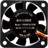 Xilence Case fan 40x40x10, Gehäuselüfter schwarz, 40 mm