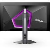 AOC AGON Pro AG276QZD, Gaming-Monitor 67.3 cm (26.5 Zoll), schwarz/silber, QHD, HDR, G-Sync, HDMI, DisplayPort, Pivot, 240Hz Panel