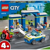 LEGO 60370 City Ausbruch aus der Polizeistation, Konstruktionsspielzeug 