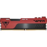 Patriot DIMM 16 GB DDR4-4000  , Arbeitsspeicher rot/schwarz, PVE2416G400C0, Viper Elite II, INTEL XMP