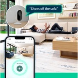 Arlo Essential 2K Indoor Kamera, Überwachungskamera weiß/schwarz, 2er, Set, WLAN, 4 MP