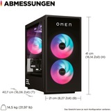 OMEN 35L Gaming Desktop GT16-0277ng, Gaming-PC schwarz, ohne Betriebssystem