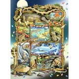 Ravensburger Kinderpuzzle Reptilien im Regal 200 Teile