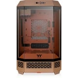 Thermaltake The Tower 300 , Tower-Gehäuse braun, Tempered Glass