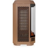 Thermaltake The Tower 300 , Tower-Gehäuse braun, Tempered Glass