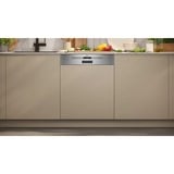 Neff S145EVS04E N50, Spülmaschine edelstahl (gebürstet), 60 cm; Home Connect