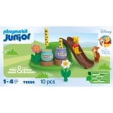 PLAYMOBIL 71694 Junior & Disney: Winnies & Tiggers Bienengarten, Konstruktionsspielzeug 