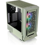 Thermaltake Ceres 350 MX , Tower-Gehäuse hellgrün, Tempered Glass x 2