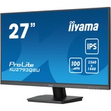 iiyama ProLite XU2793QSU-B6, LED-Monitor 69 cm (27 Zoll), schwarz (matt), WQHD, IPS, AMD Free-Sync, 100Hz Panel