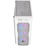 Cooler Master MasterBox TD500 Mesh White, Tower-Gehäuse weiß, Tempered Glass