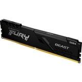 Kingston FURY DIMM 8 GB DDR4-2666  , Arbeitsspeicher schwarz, KF426C16BB/8, Beast, INTEL XMP