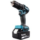 Makita Akku-Schlagbohrschrauber DHP487RAJ, 18Volt blau/schwarz, 2x Li-Ionen Akku 2,0Ah, MAKPAC