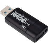 Patriot Supersonic Rage Lite 128 GB, USB-Stick schwarz/blau, USB-A 3.2 Gen 1