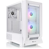 Thermaltake Ceres 350 MX , Tower-Gehäuse weiß, Tempered Glass x 2