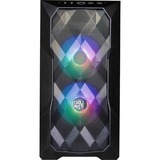 Cooler Master MasterBox TD300 Mesh, Tower-Gehäuse schwarz, Tempered Glass