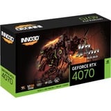 INNO3D GeForce RTX 4070 X3 OC, Grafikkarte DLSS 3, 3x DisplayPort, 1x HDMI 2.1