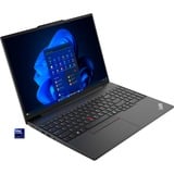 Lenovo ThinkPad E16 G2 (21MA000HGE), Notebook schwarz, Windows 11 Pro 64-Bit, 40.6 cm (16 Zoll) & 60 Hz Display, 256 GB SSD